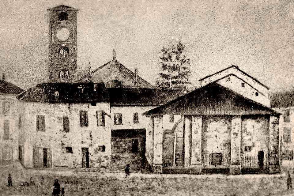 1840 Case prima del municipio attuale - dipinto.jpg