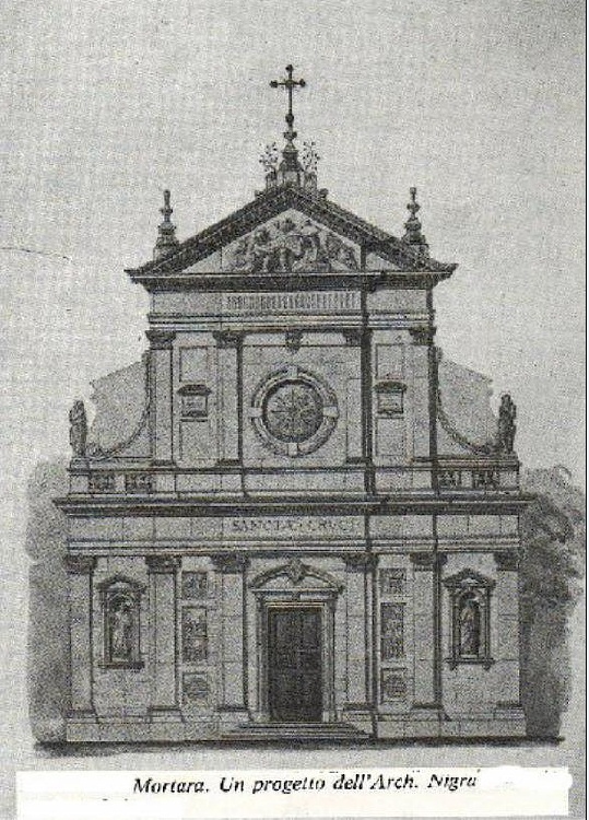 1947 Chiesa Santa Croce Progetto della facciata.jpg